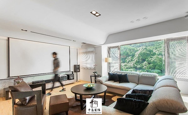 造型妝點，化解梁柱壓迫