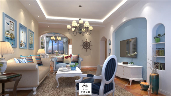 地中海風格好不好？洛陽地中海風格裝修案例