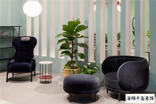 鐵藝花架,增添綠色